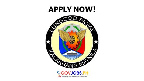Job opening in Pasay .
